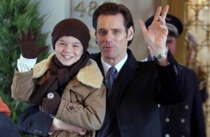 Jim Carrey sul set di Mr Popper’s Penguins