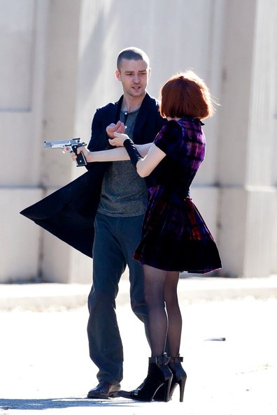 Justin Timberlake ed Amanda Seyfried sul set di Now – nuove foto
