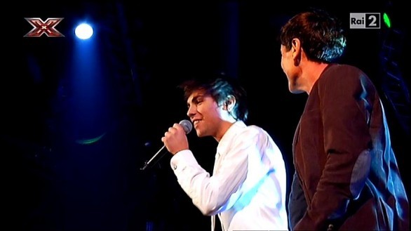 Davide Mogavero canta Un mondo d’amore a X Factor 4