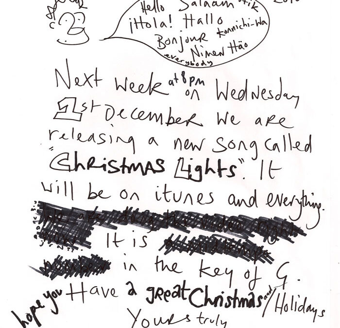 Coldplay: “Christmas Lights” è il singolo di Natale in uscita il primo dicembre