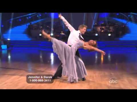 Jennifer Grey and Derek Hough Dancing with the stars Viennese Waltz