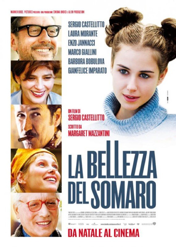 La bellezza del somaro: teaser trailer e locandina del film di Sergio Castellitto