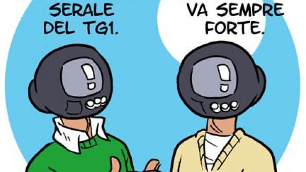 La pubblicità del Tg1