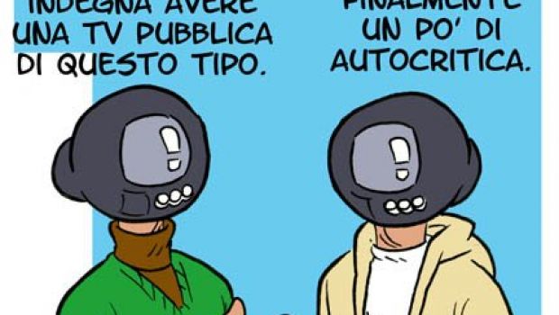 La tv pubblica indegna