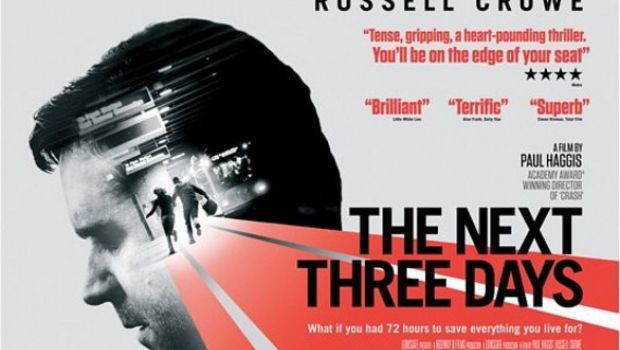 The Next Three Days – le locandine internazionali del thriller di Paul Haggis con Russell Crowe
