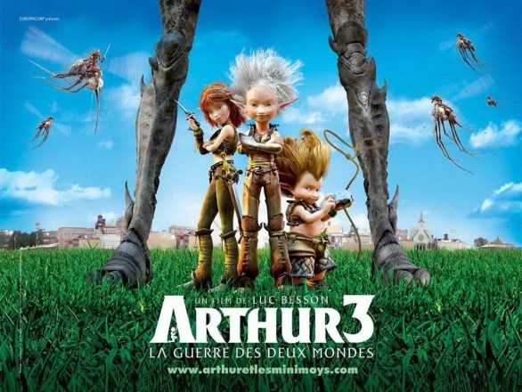 Arthur 3: La guerra dei due mondi – wallpapers e qualche clip della versione francese
