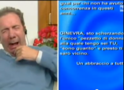 Francesco Nuti riappare ai Fatti Vostri (video shock)
