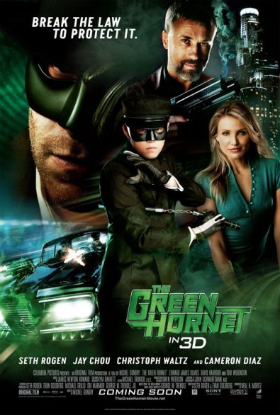 The Green Hornet – una featurette e tre nuove locandine per Il Calabrone Verde