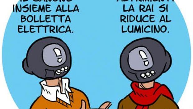 La Rai in bolletta