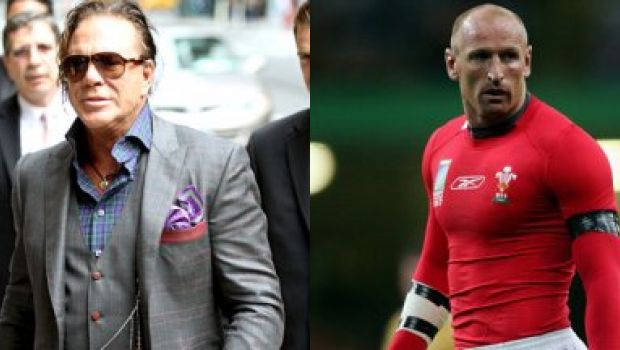 Mickey Rourke conferma di essere interessato ad interpretare Gareth Thomas, giocatore di rugby gallese e gay