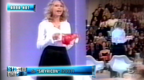 Stasera che sera – Aldo Busi hot con D’Urso e Falchi