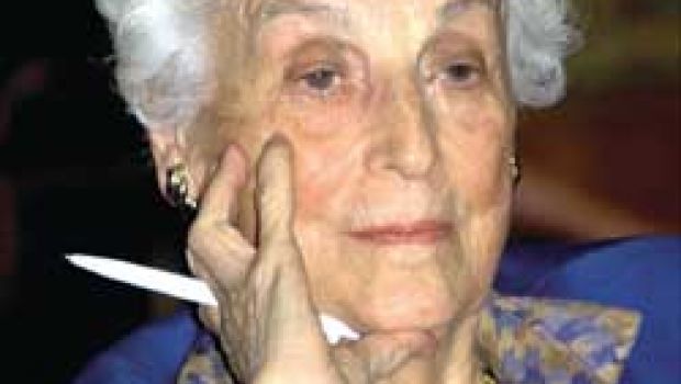 TULLIA ZEVI è uscita di scena, una signora, un’intellettuale, una persona colta e sensibile  anche in e per la Tv