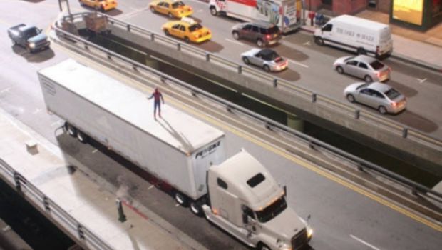 Spider Man Reboot: il ragno vola su Los Angeles – Foto dal set