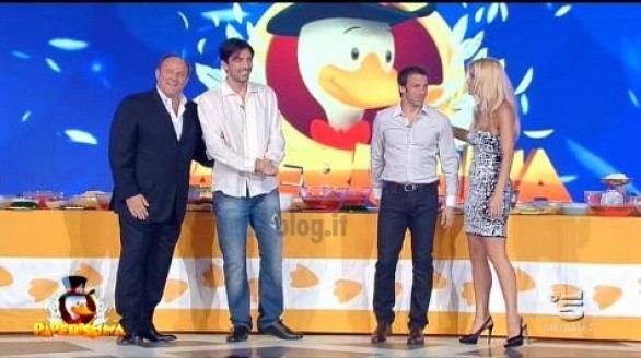 A Paperissima Gigi Buffon e Alessandro Del Piero