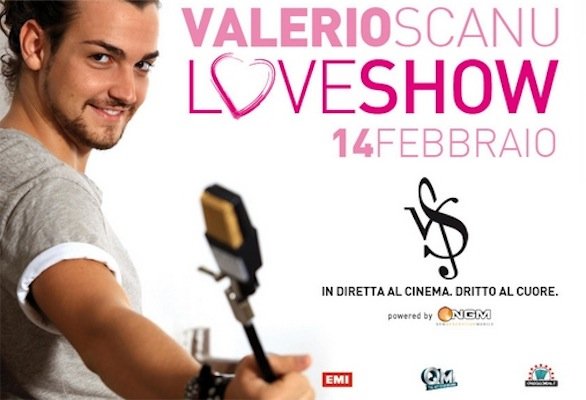 Valerio Scanu Love Show: ecco poster e trailer