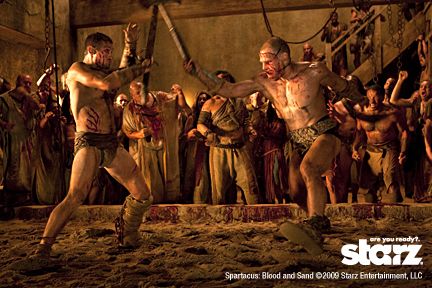 Spartacus: blood and sand, immagini promozionali