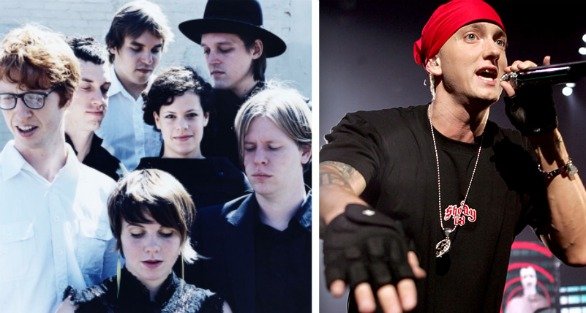 Grammy Awards 2011 – La rabbia dei fans di Eminem: “Chi diavolo sono gli Arcade Fire?”