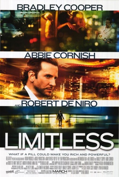 Limitless – le locandine del thriller con Bradley Cooper e Robert De Niro