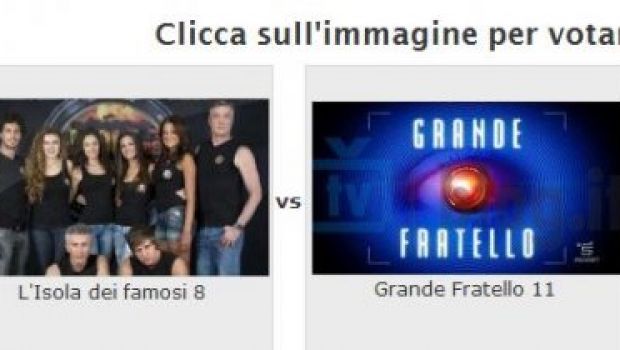 Grande Fratello 11 vs L’isola dei famosi 8. Chi avrà la meglio?