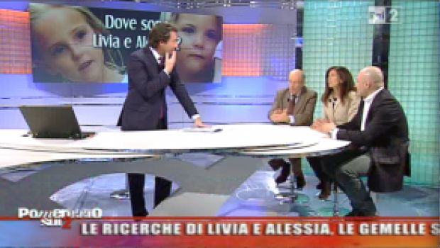 Se… a casa di Paola e Pomeriggio sul Due: le gemelline scomparse in contemporanea