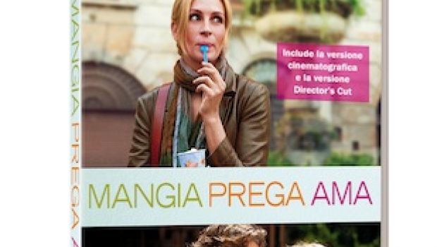 Mangia, Prega, Ama in DVD e Blu-Ray dal 9 Febbraio