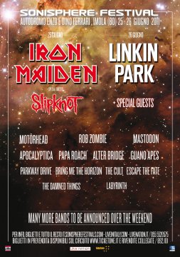 Sonisphere Festival 2011: tappa italiana il 25 e il 26 giugno