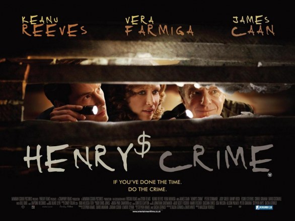 Henry’s Crime – locandine e trailer per una romantica crime-story con Keanu Reeves