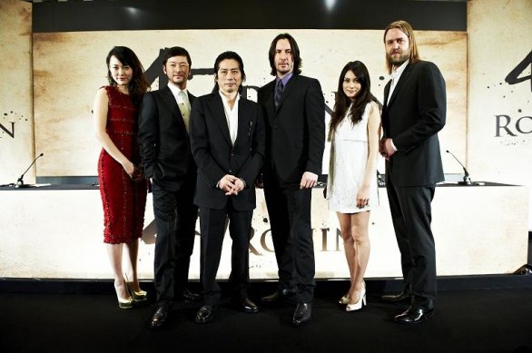 Hiroyuki Sanada, Kou Shibasaki, Tadanobu Asano e Rinko Kikuchi affiancheranno Keanu Reeves in 47 Ronin