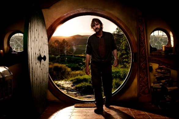 Lo Hobbit: prime foto ufficiali dal set con Peter Jackson protagonista