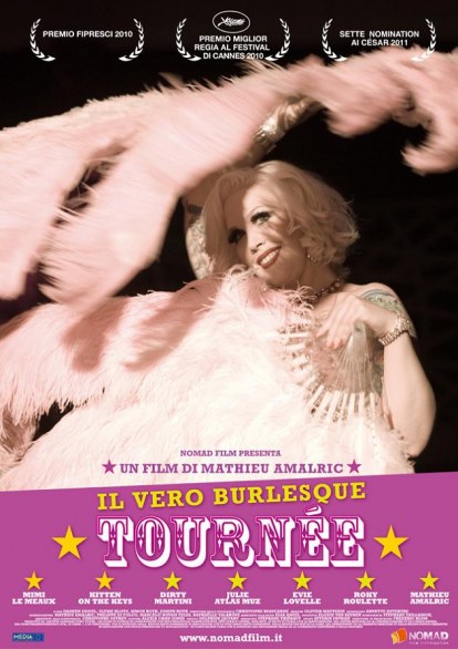 Tournée – locandina e trailer italiano del film Burlesque di Mathieu Amalric
