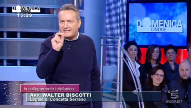 Domenica Cinque: Concetta Scazzi accetta le scuse di Fabrizio Corona dopo “l’invasione” in casa sua