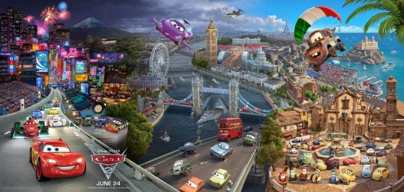 Cars 2 – sette coloratissimi poster russi