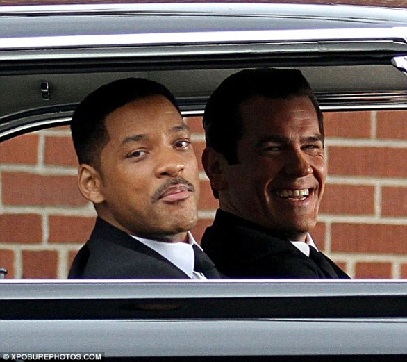 Men in Black 3: le prime foto di Josh Brolin nei panni del giovane Agente K