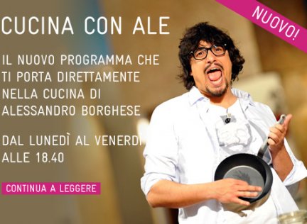 Alessandro Borghese a TvBlog: “Altro che chef! Voglio fare la rockstar”