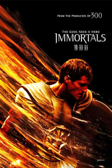 Immortals: pioggia di poster