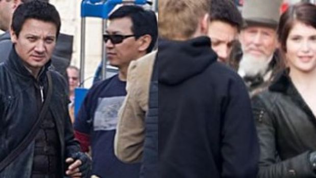 Le prime foto di Jeremy Renner e Gemma Arterton sul set di Hansel & Gretel: Witch Hunters