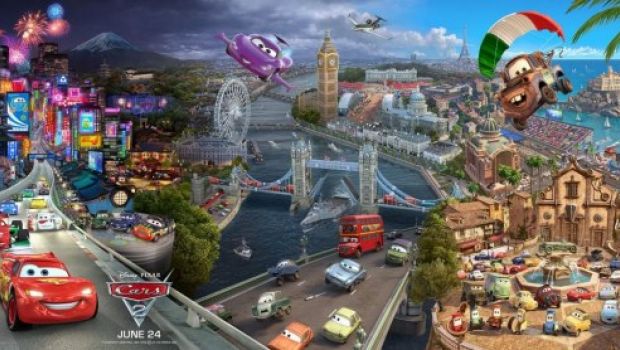 Cars 2 – sette coloratissimi poster russi