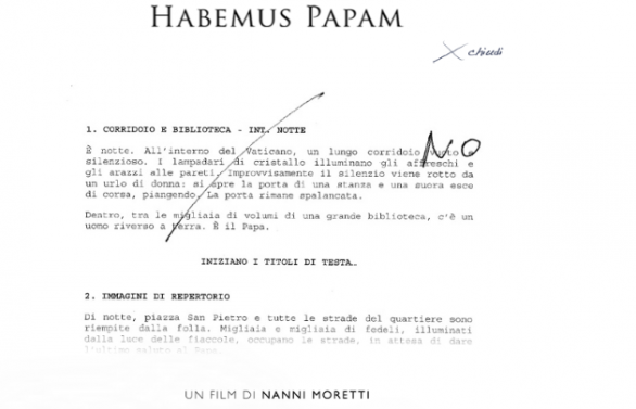 Habemus Papam di Nanni Moretti: ecco la sceneggiatura