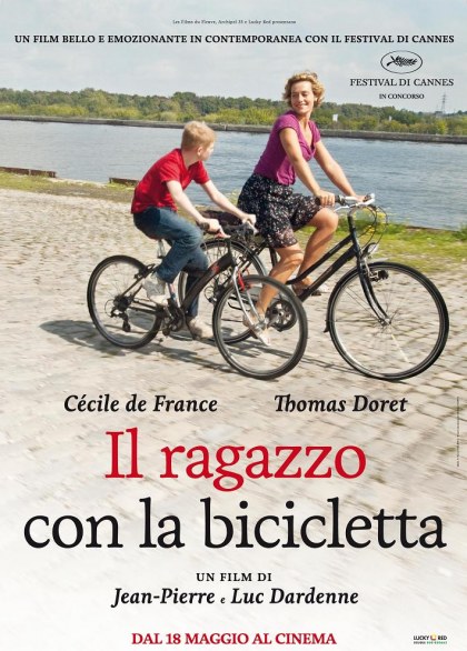 Cannes 2011 – locandina e clip in italiano di Il ragazzo con la bicicletta (Le gamin au velo)