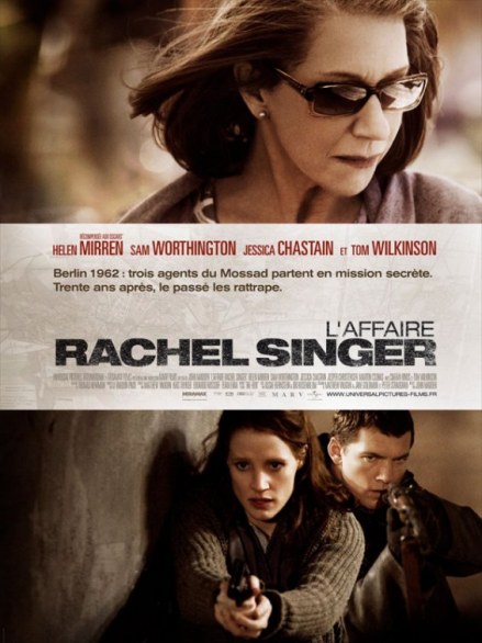 Il Debito (The Debt) – locandina originale e poster francese del thriller con Helen Mirren e Sam Worthington