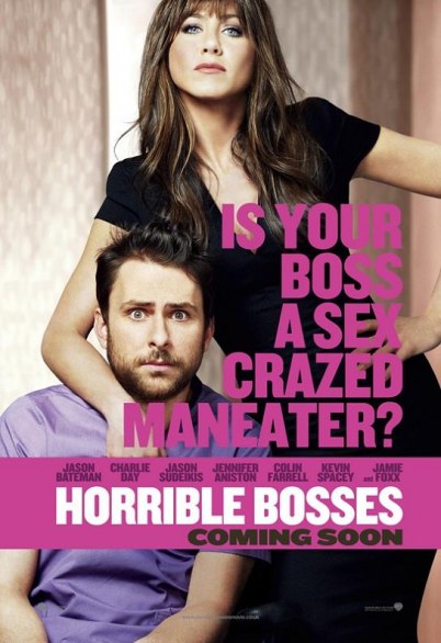 Horrible Bosses – arrivano la locandine
