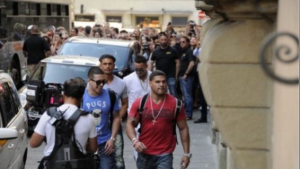 Jersey Shore, il cast a Firenze per la quarta stagione del reality