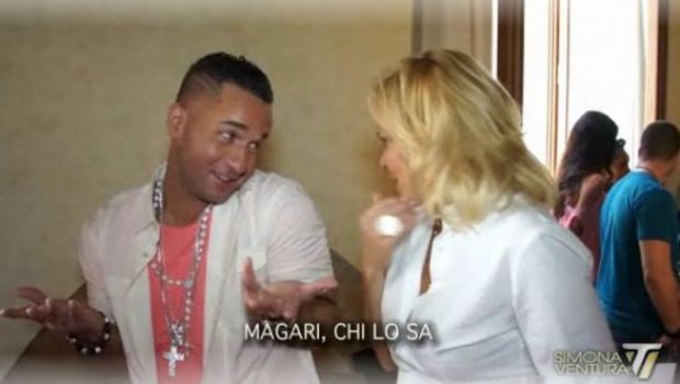 Simona Ventura intervista il cast di Jersey Shore per la sua web tv