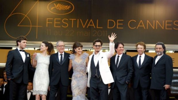Cannes 2011 – Johnny Depp è sbarcato in Costa Azzurra con i Pirati dei Caraibi: Oltre i Confini del Mare