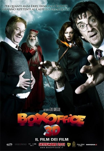 Box Office – Il film dei Film di Ezio Greggio: ecco i teaser poster
