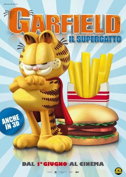 Garfield il Supergatto: ecco il trailer e il poster italiano