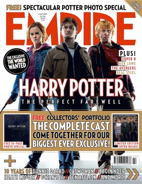Harry Potter e i Doni della Morte Parte 2: nuovo poster e copertine di Empire