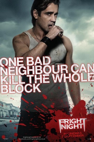 Fright Night – i character poster inglesi per il remake de l’Ammazzavampiri