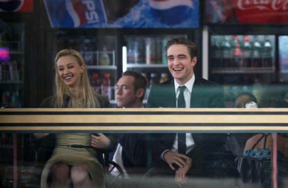 Cosmopolis di David Cronenberg – Robert Pattinson fotografato sul set