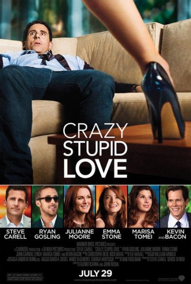 Crazy, Stupid, Love – un sacco di locandine per la commedia romantica con Steve Carell, Ryan Gosling, Julianne Moore